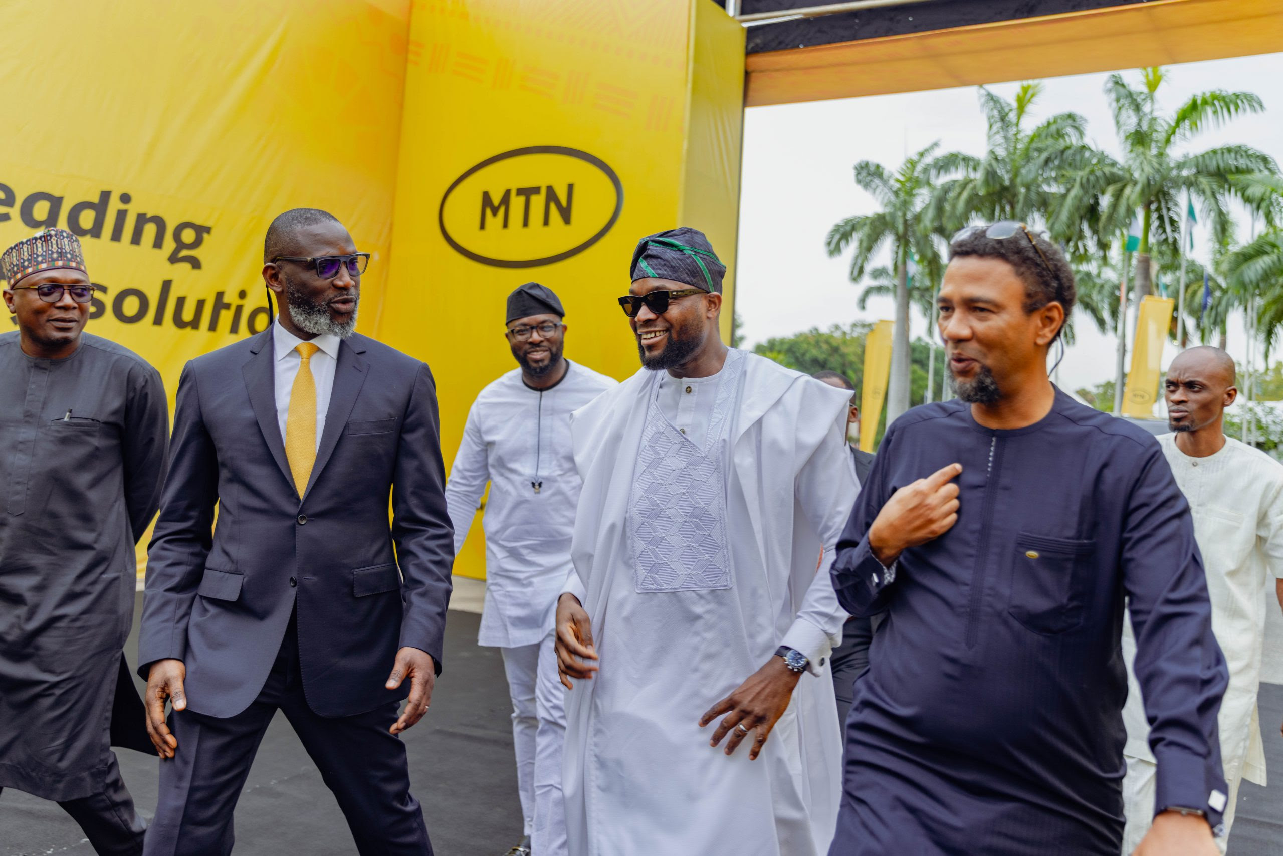 MTN executives at an event